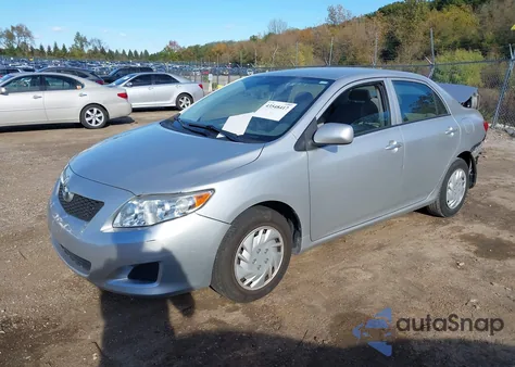 2010 Toyota Corolla Le из США, поврежденный, VIN JTDBU4EE9AJ063702